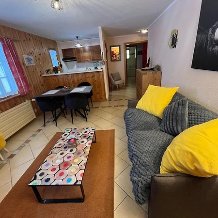 L'Hérensarde, bel appartement avec jardin-terrasse et garage Evolène Exterior foto