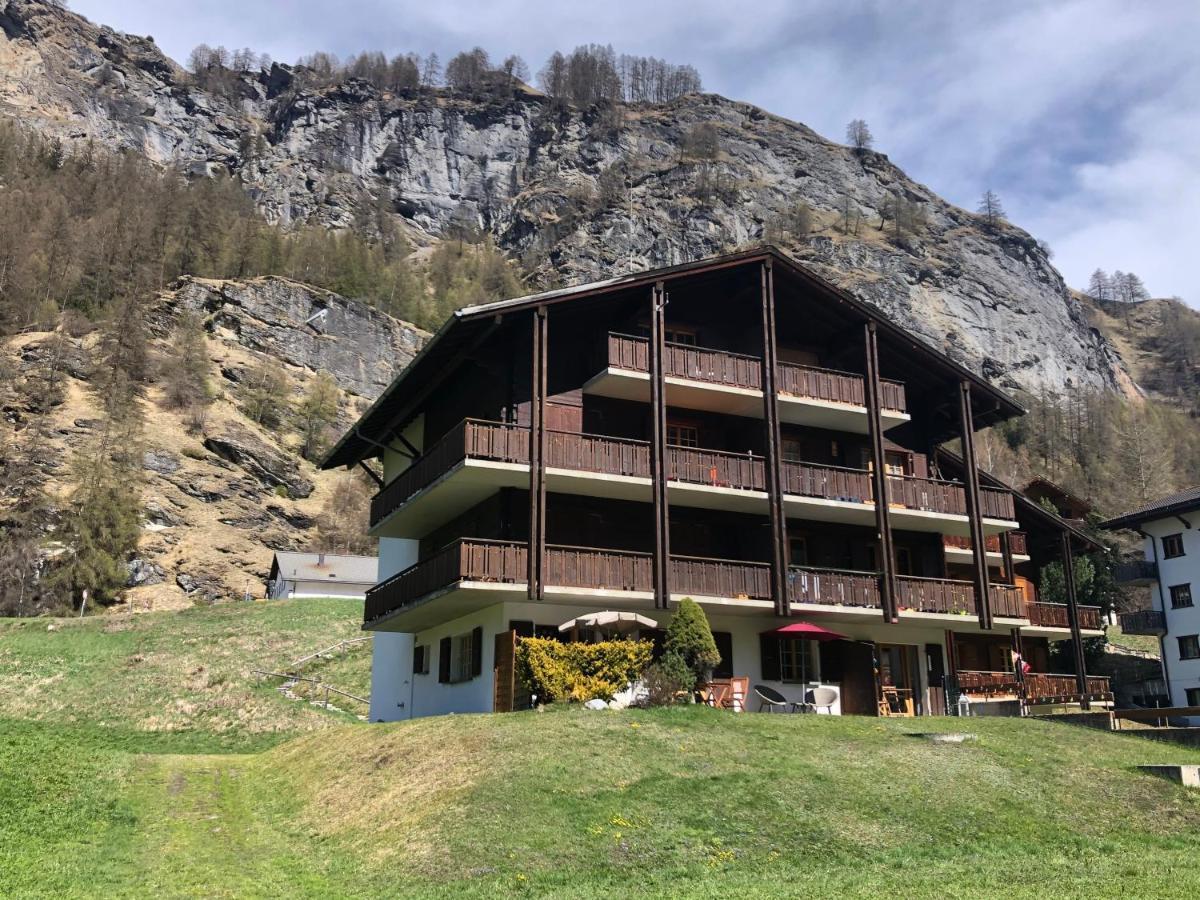 L'Hérensarde, bel appartement avec jardin-terrasse et garage Evolène Exterior foto
